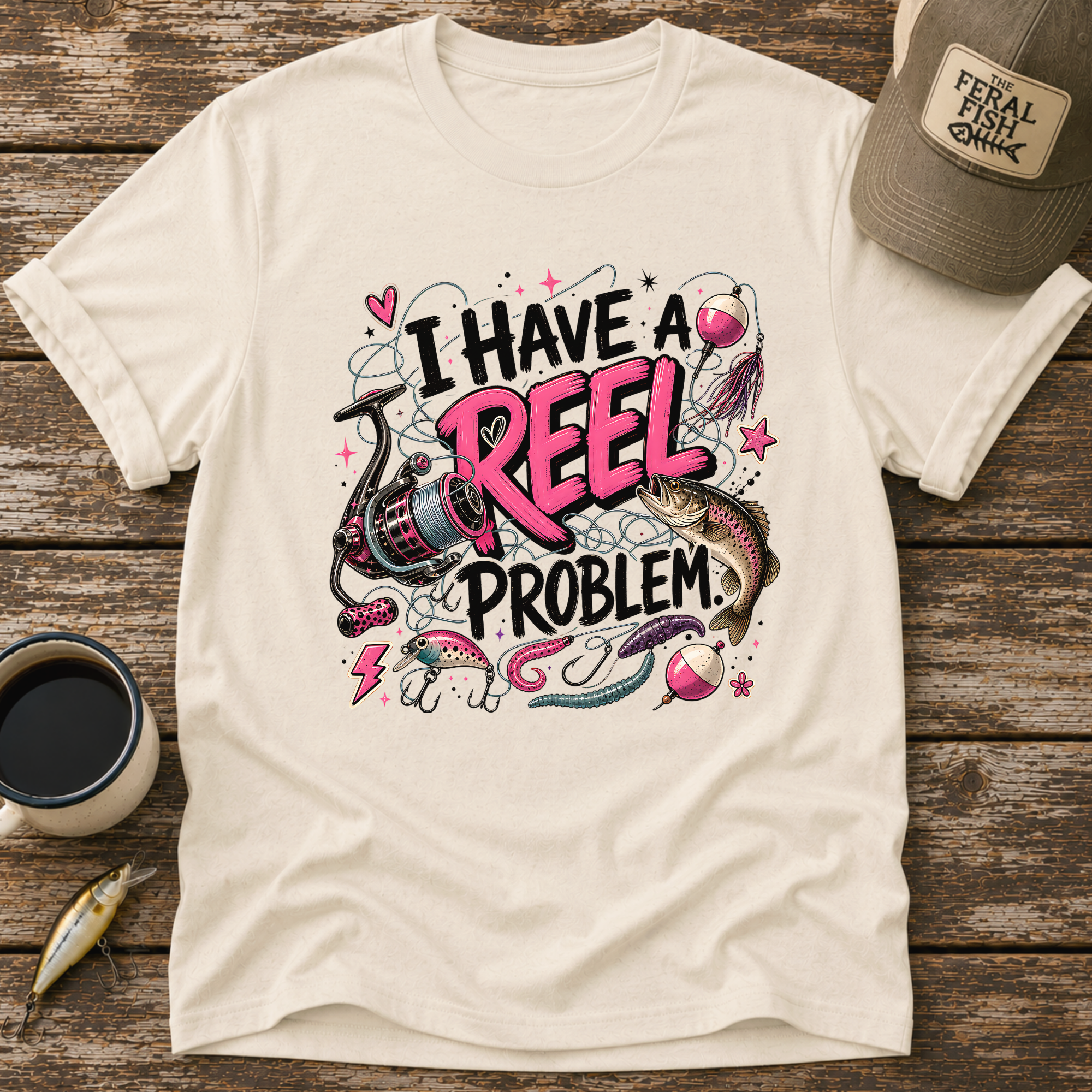 I Have A Reel Problem T-Shirt
