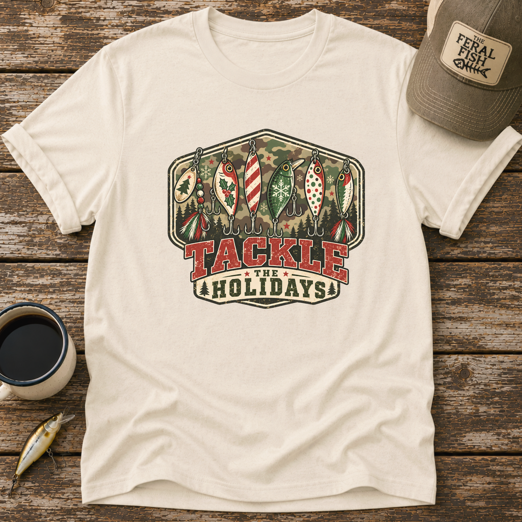 Tackle The Holidays Camo T-Shirt