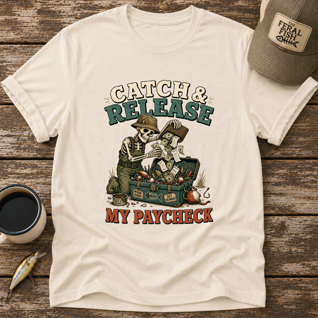 Catch & Release My Paycheck T-Shirt