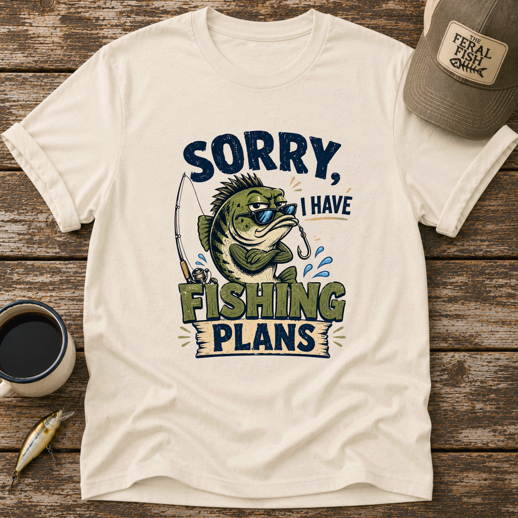 Sorry I Have Fishing Plans T-Shirt