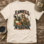 I Smell A Skunk Fishing T-Shirt