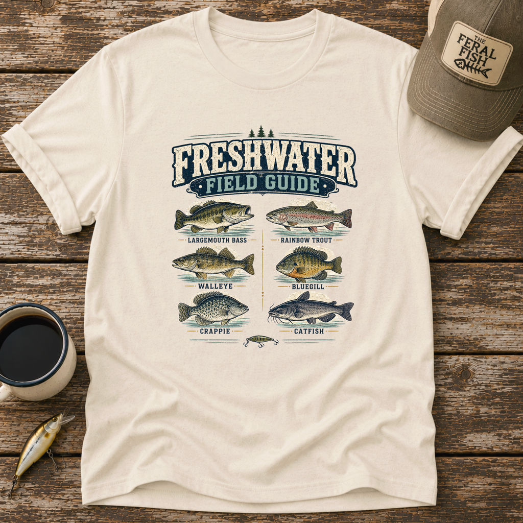 Freshwater Fish Field Guide T-Shirt