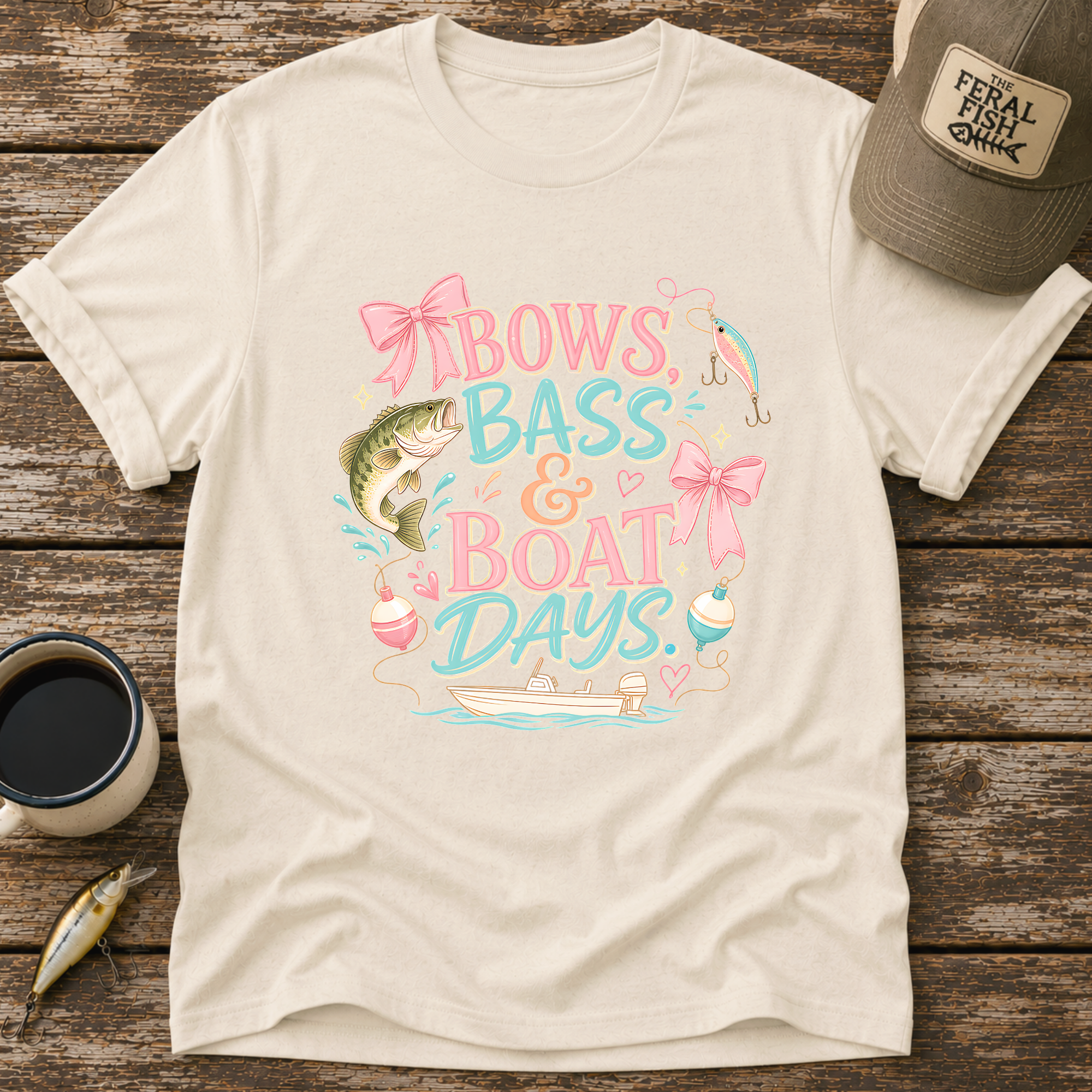 Bows Bass & Boat Days T-Shirt