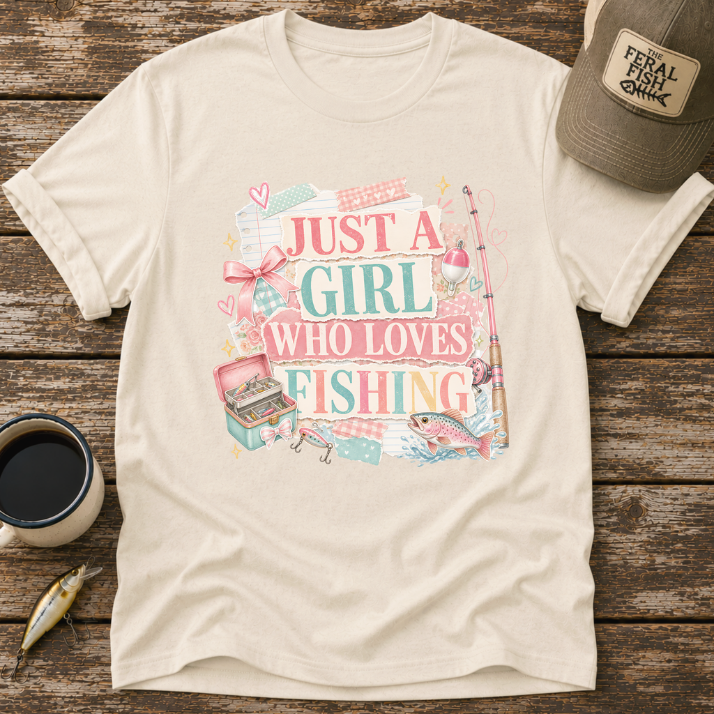 Just A Girl Who Loves Fishing T-Shirt