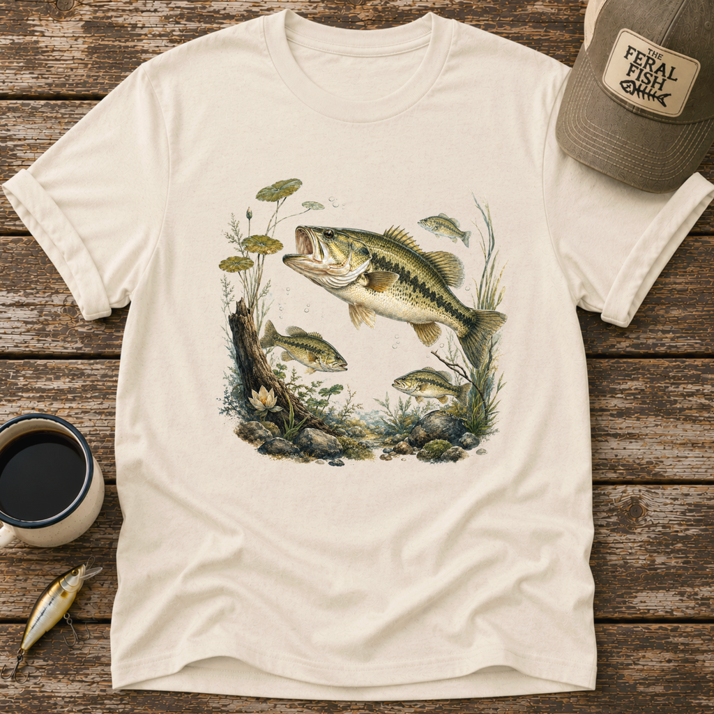 Bass Swimming T-Shirt