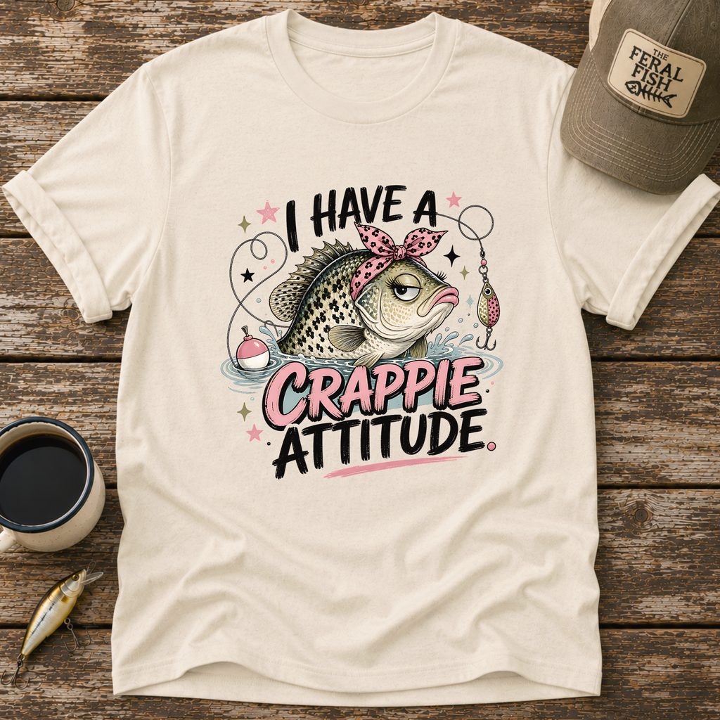 I Have A Crappie Attitude T-Shirt