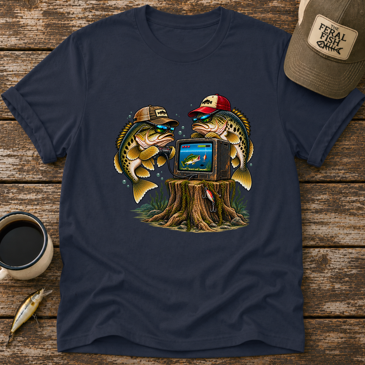 Fish & Video Games T-Shirt