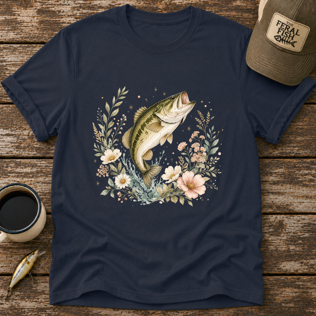 Bass and Florals T-Shirt