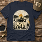 Sunrise Cast Repeat Boat T-Shirt