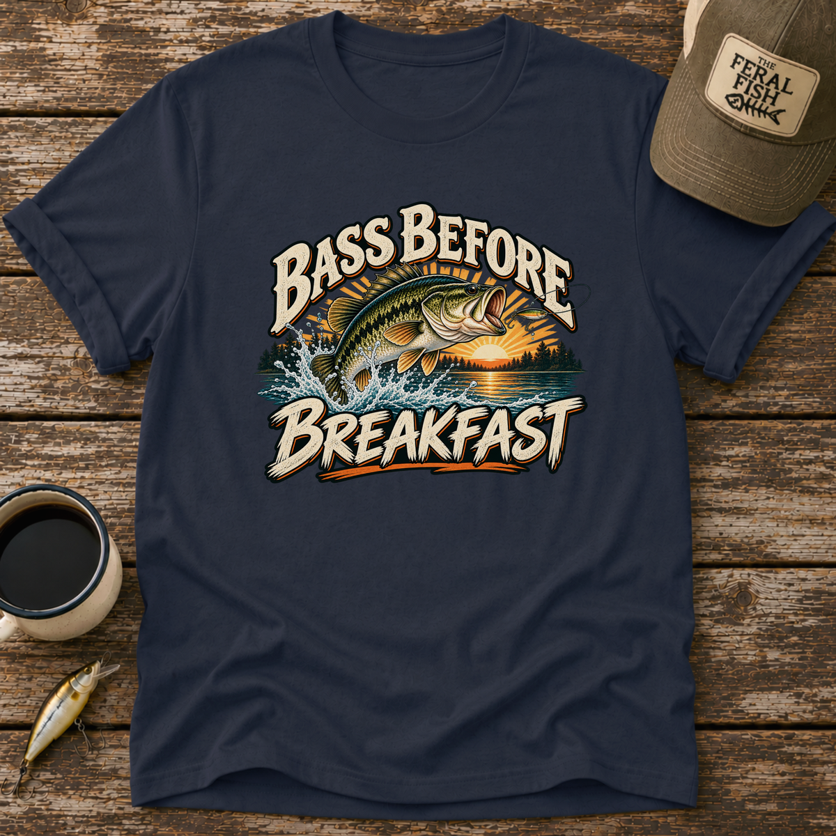 Bass Before Breakfast T-Shirt