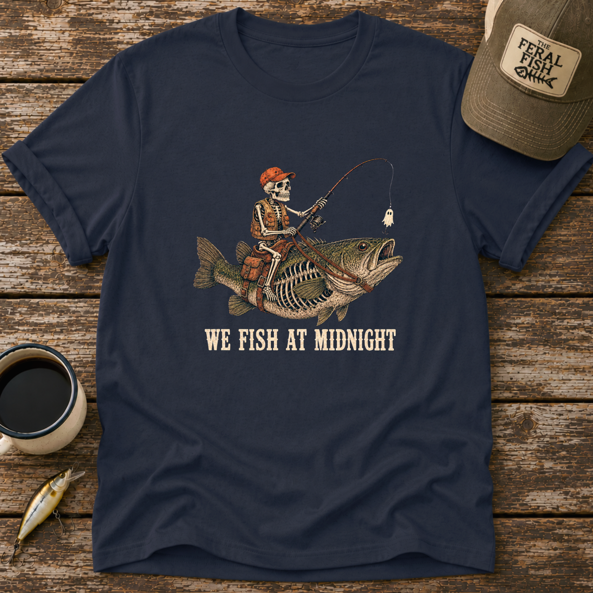 We Fish At Midnight T-Shirt