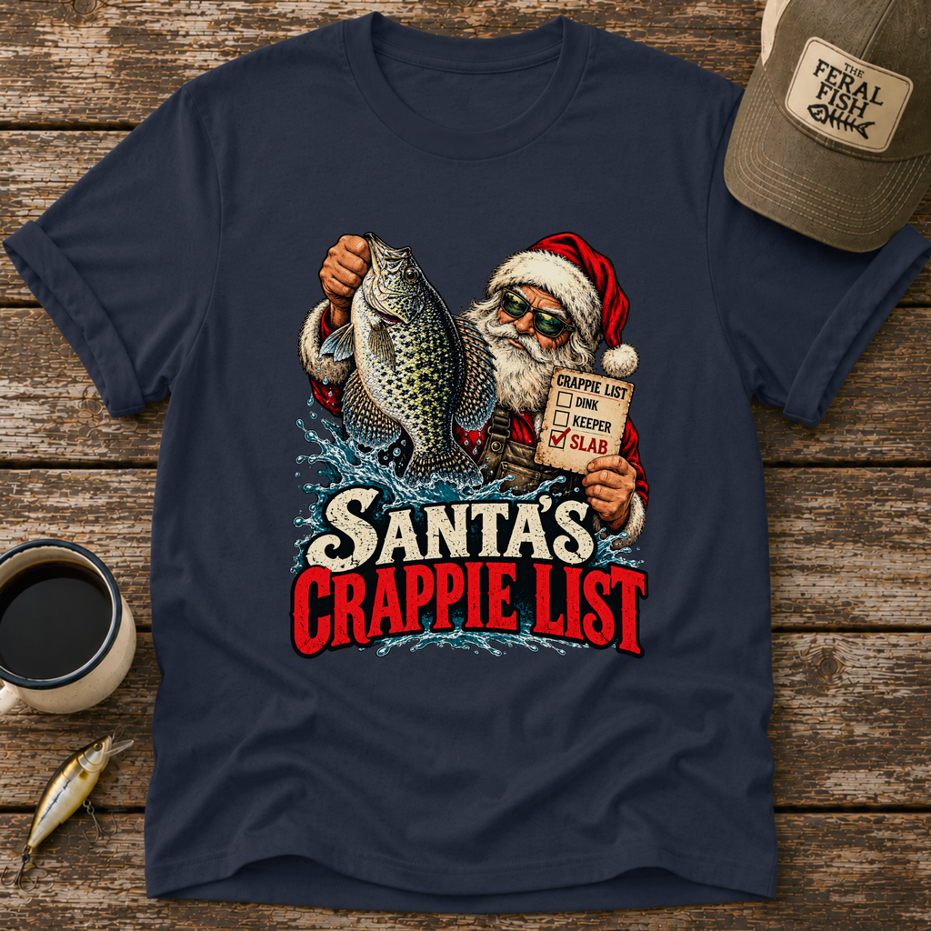 Santa's Crappie List T-Shirt