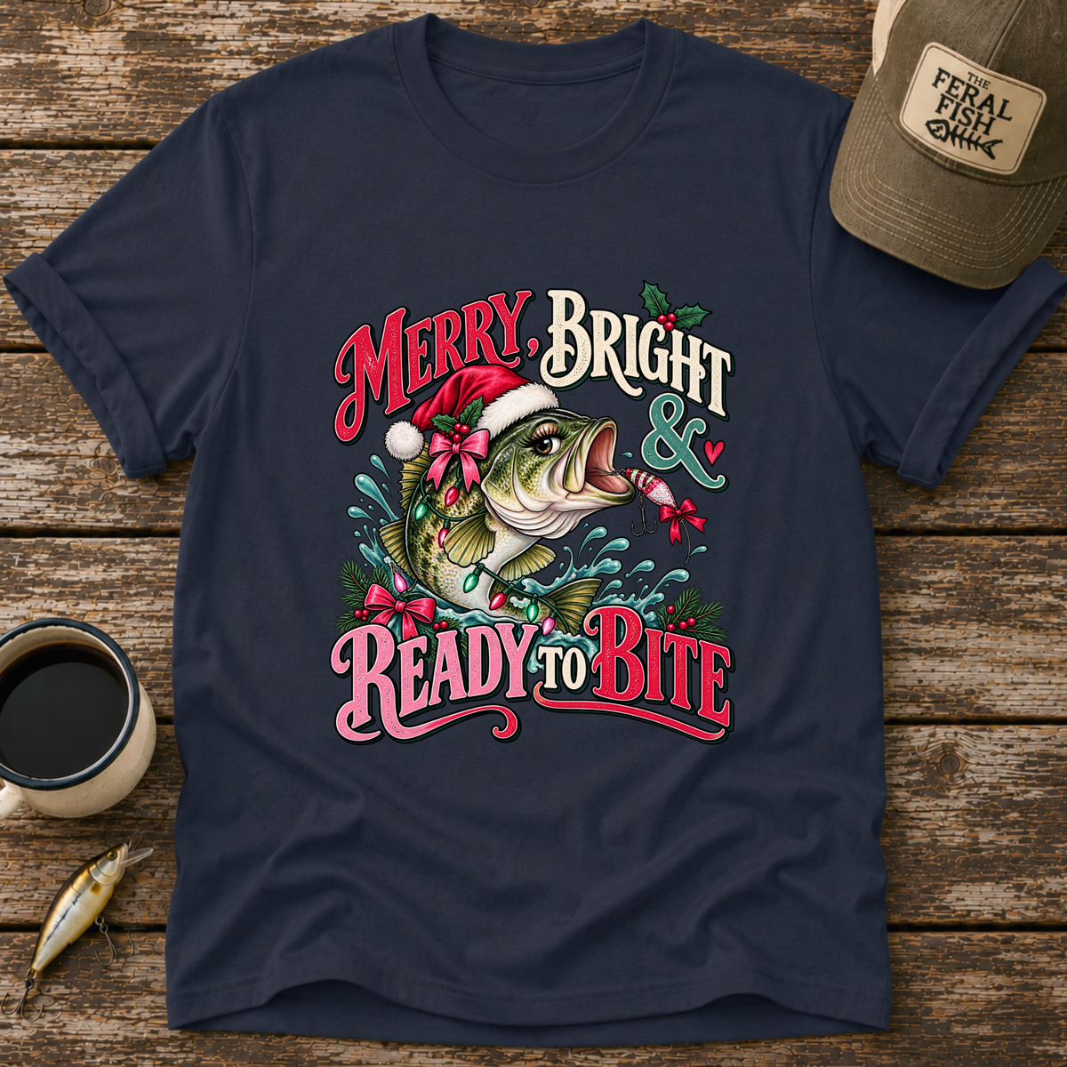 Merry Bright & Ready To Bite T-Shirt