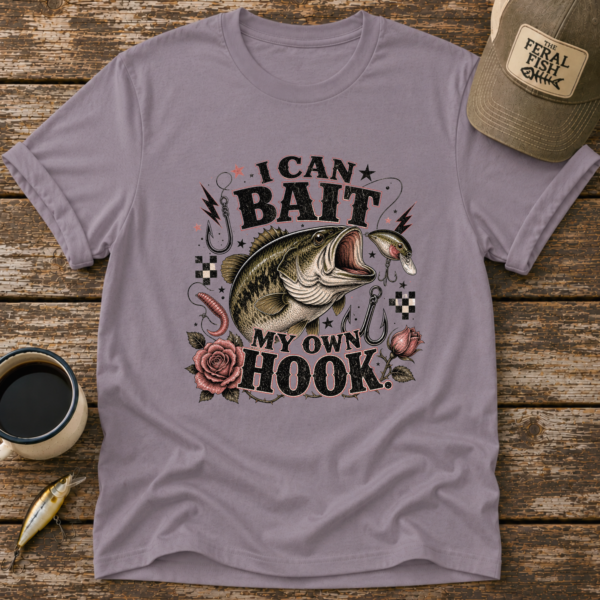 I Can Bait My Own Hook T-Shirt