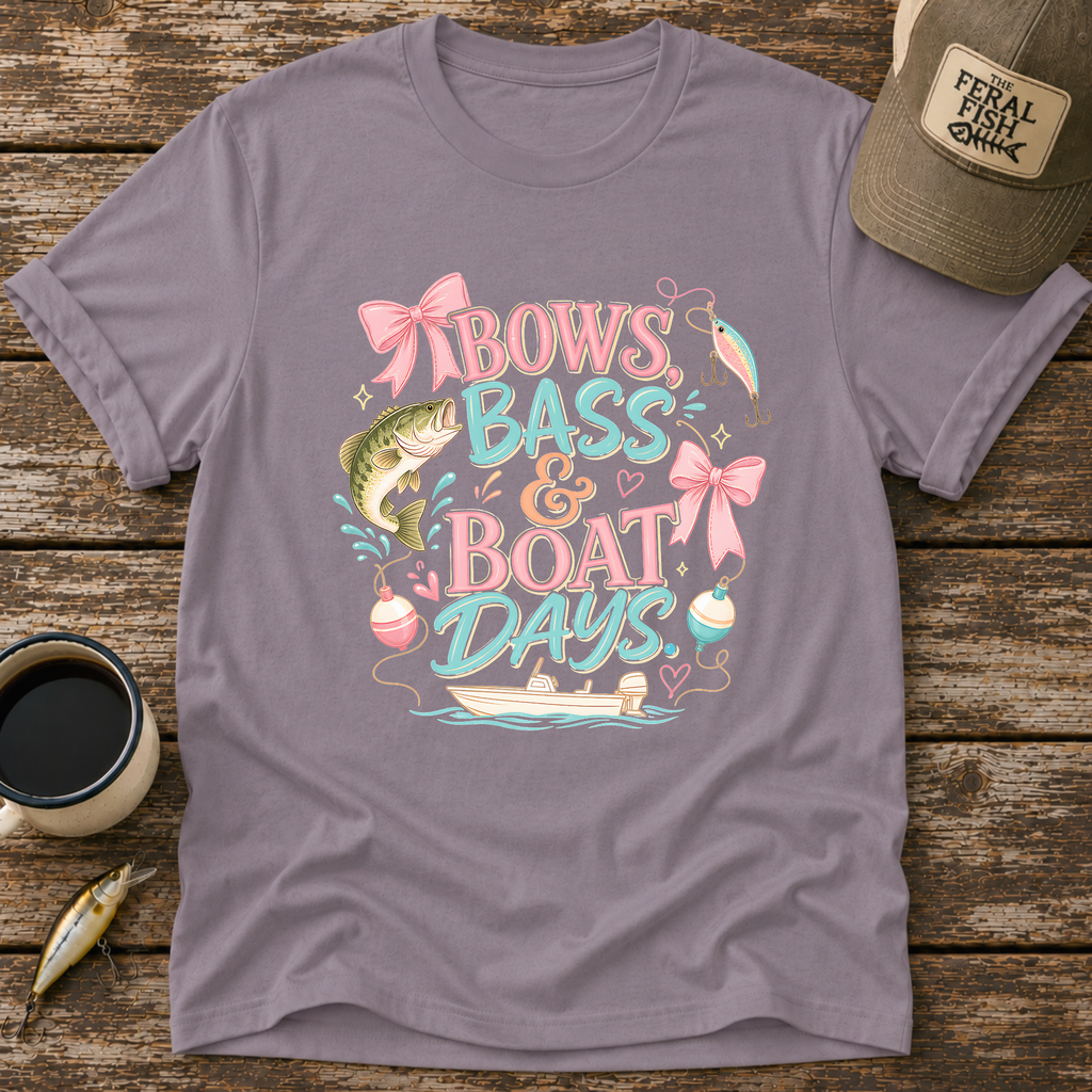 Bows Bass & Boat Days T-Shirt