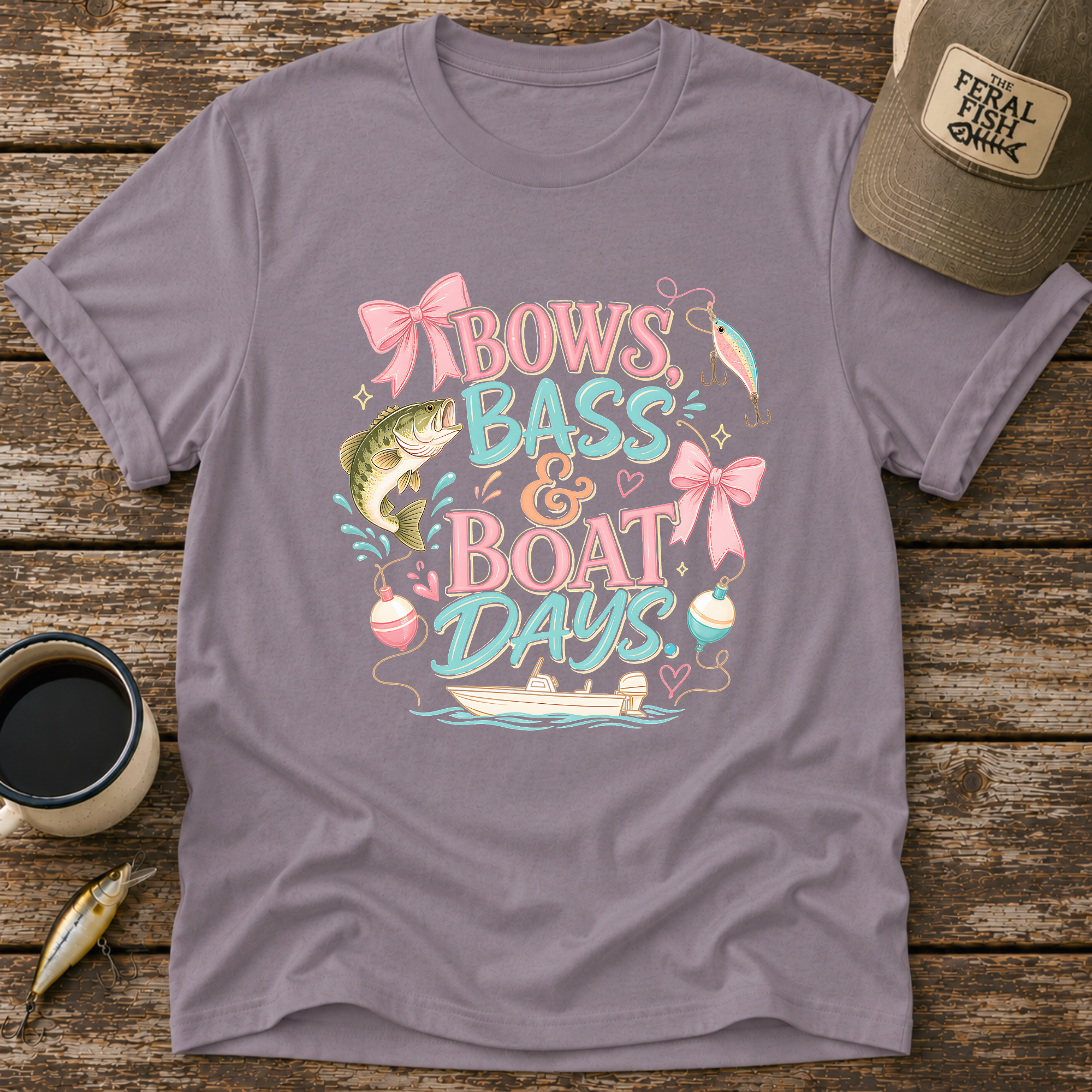 Bows Bass & Boat Days T-Shirt