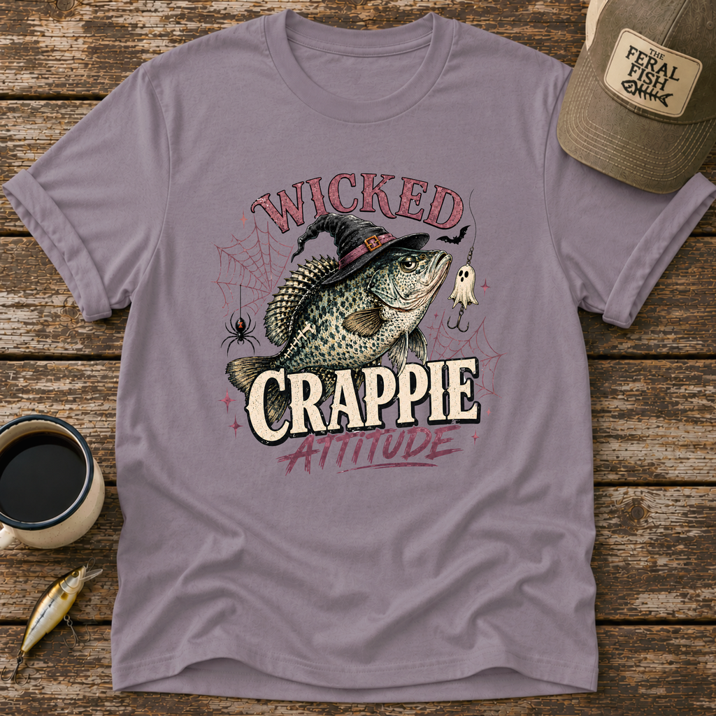 Wicked Crappie Attitude T-Shirt