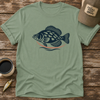Retro Crappie Fish T-Shirt