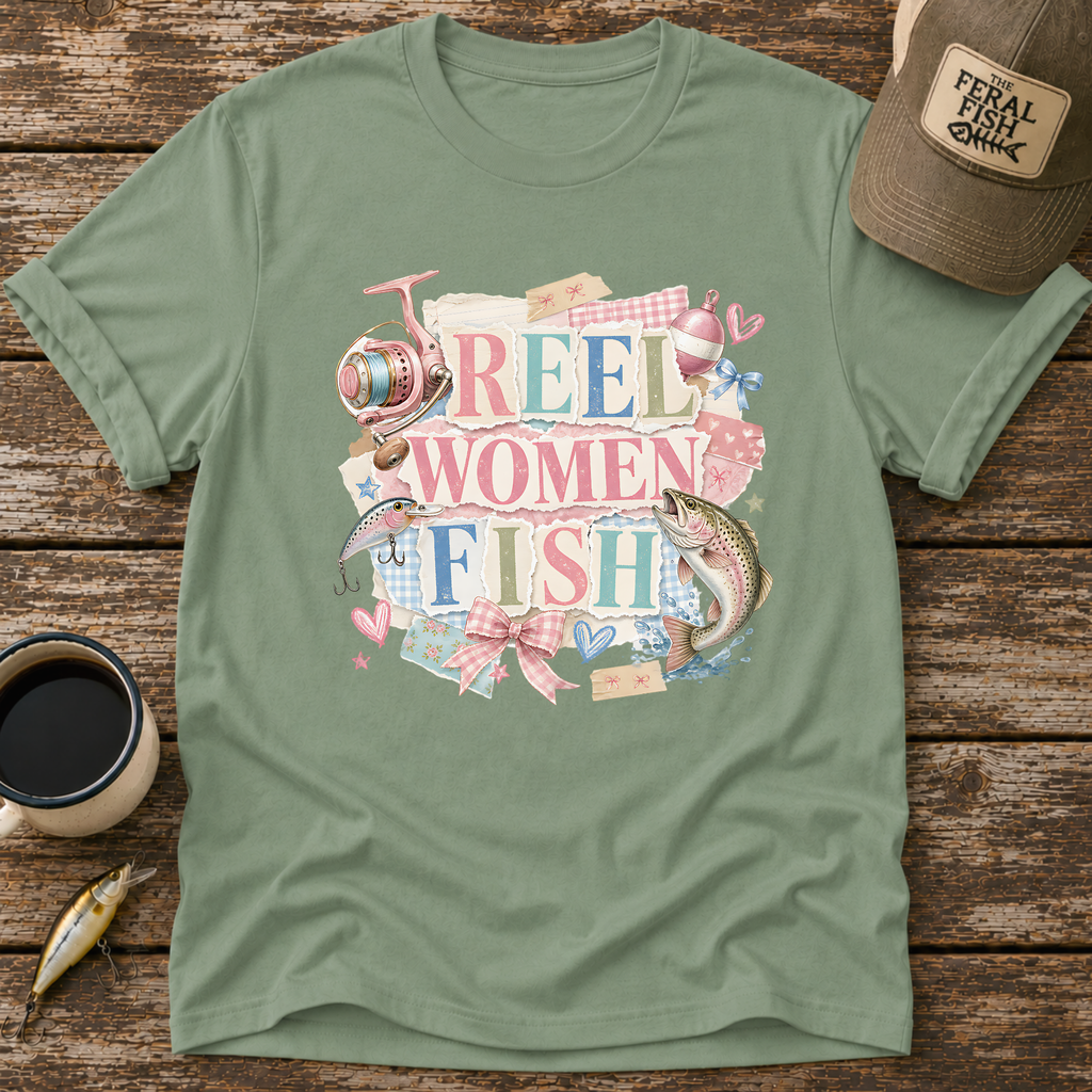 Reel Women Fish T-Shirt