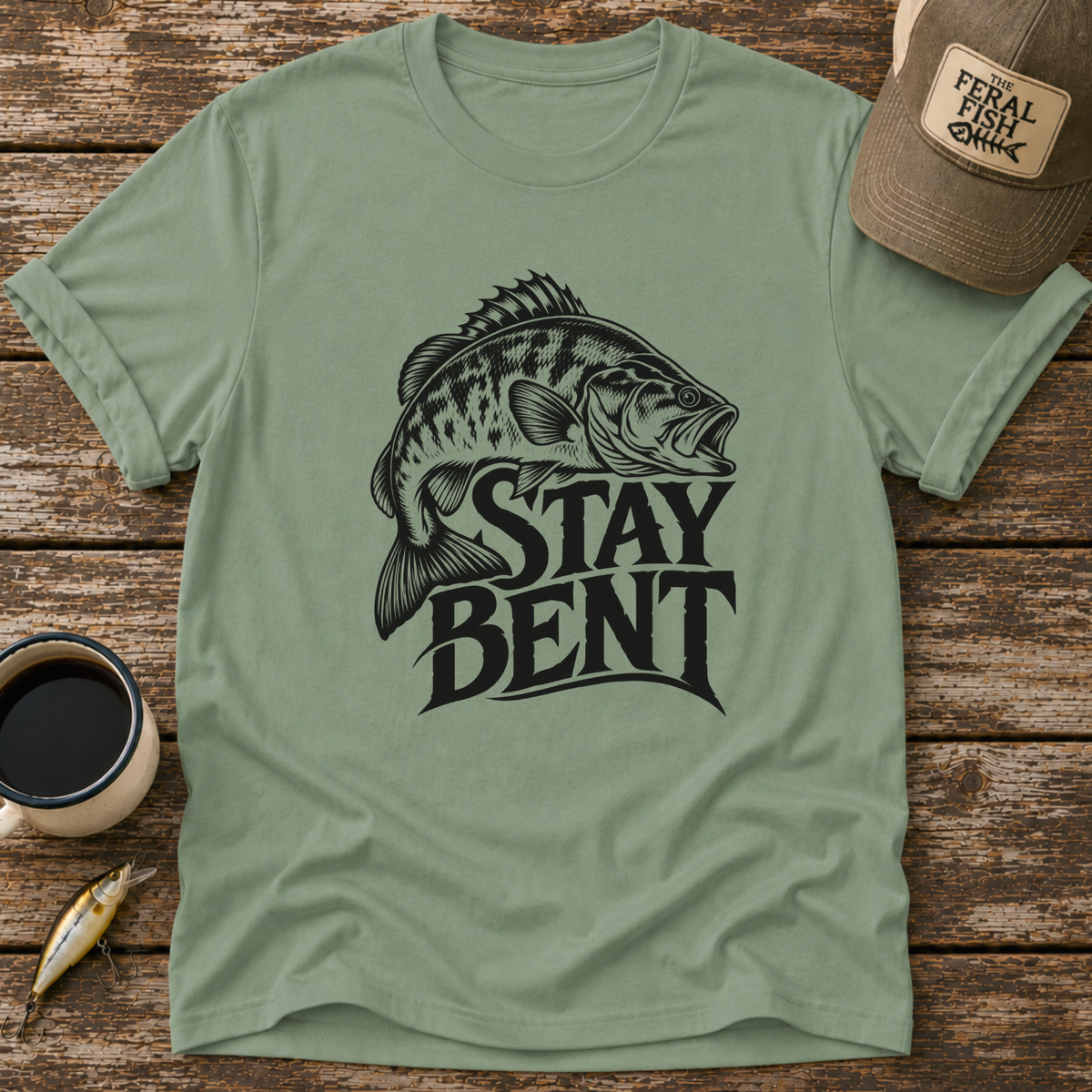 Stay Bent Fishing T-Shirt