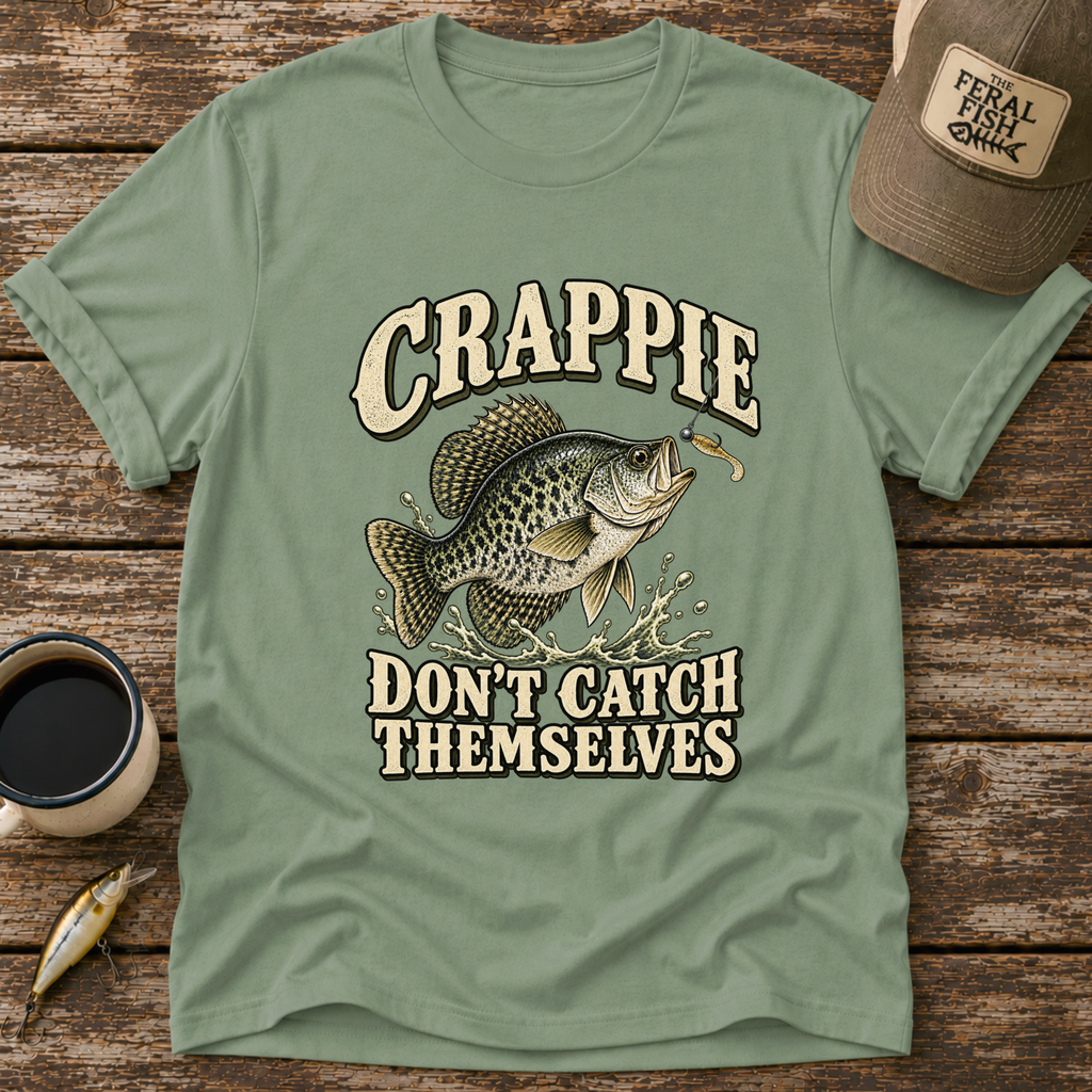 Crappie Don't Catch Themselves T-Shirt