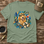 Fishing Retriever Collage T-Shirt