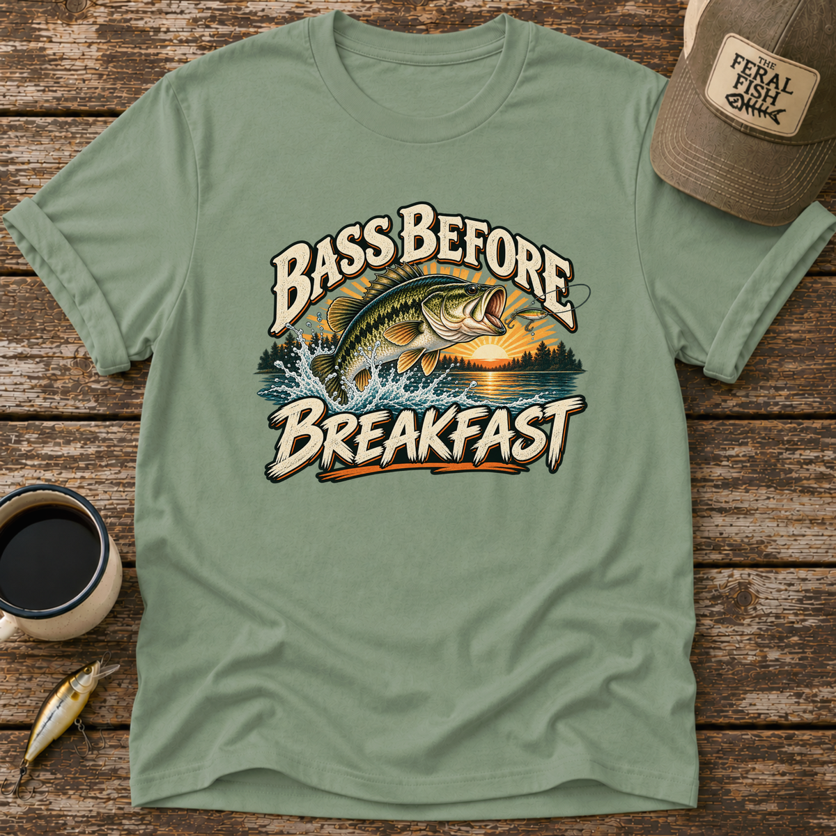 Bass Before Breakfast T-Shirt