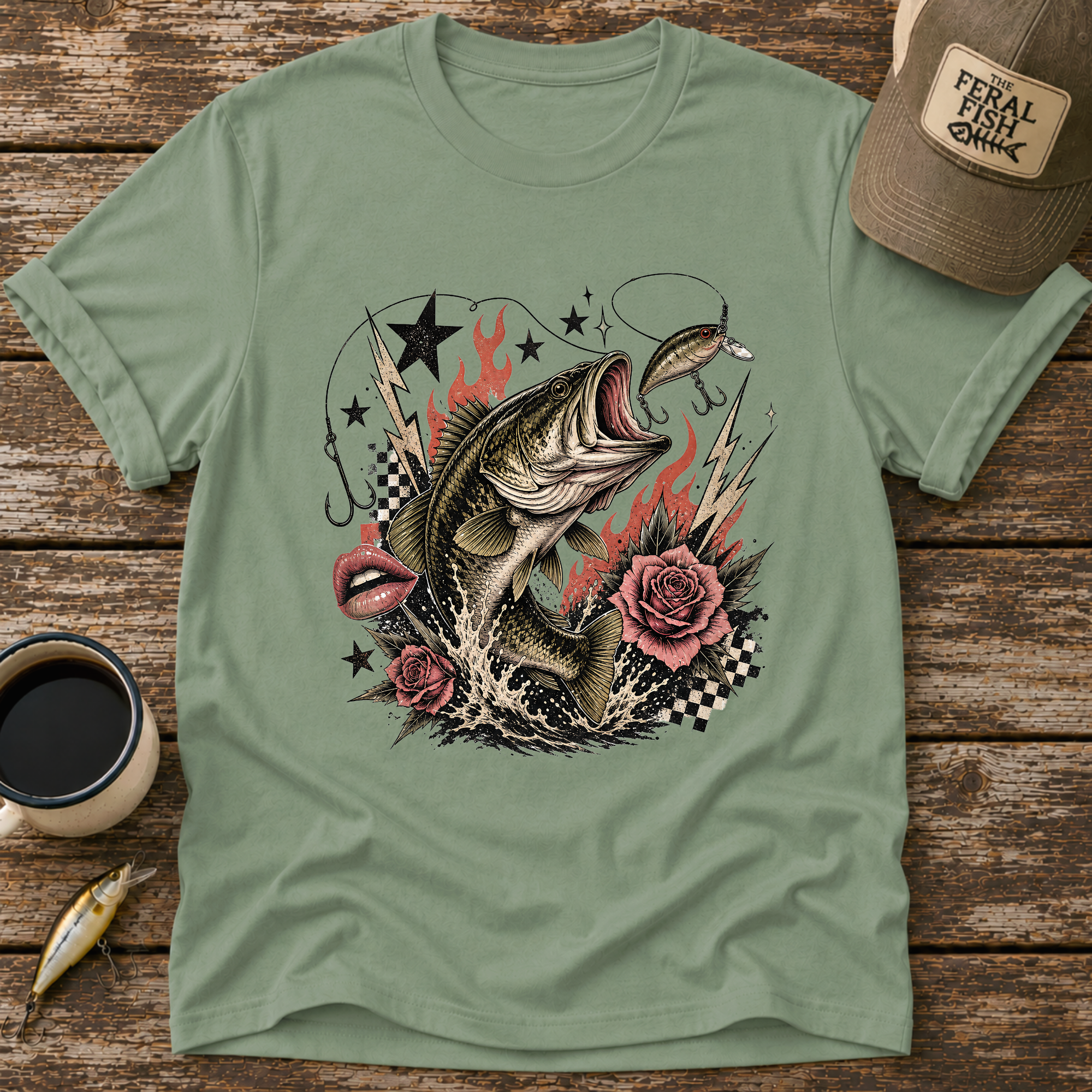 Bass & Flames T-Shirt