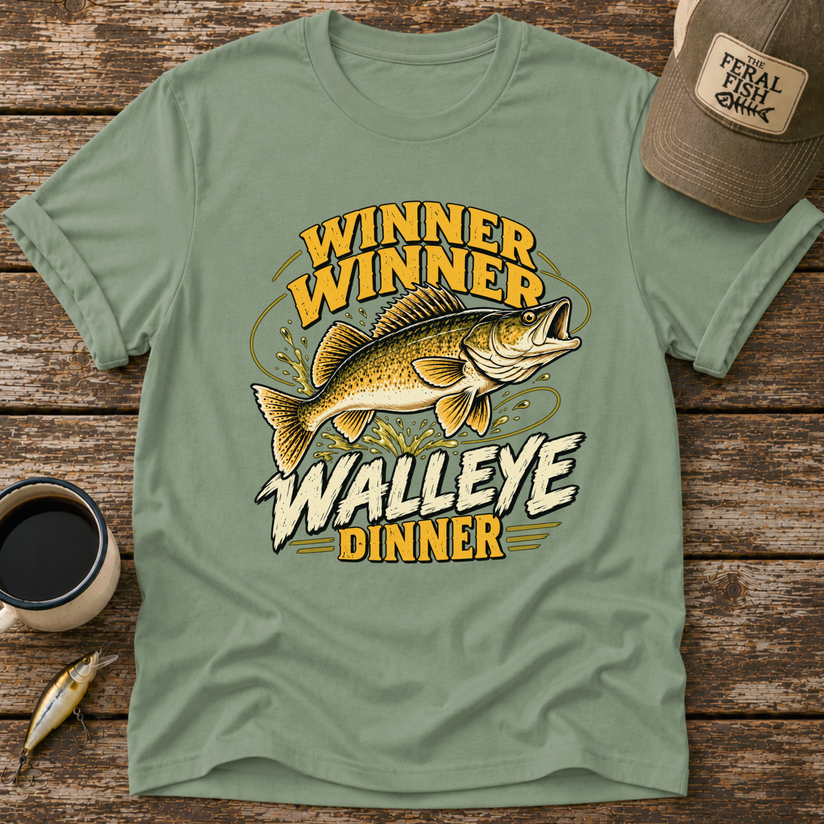 Winner Winner Walleye Dinner T-Shirt