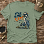 One More Cast Heron T-Shirt