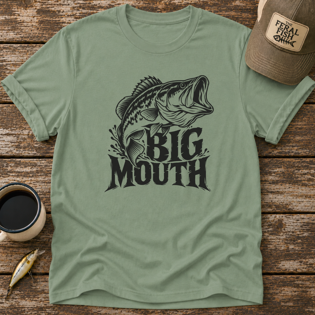 Big Mouth Fishing T-Shirt