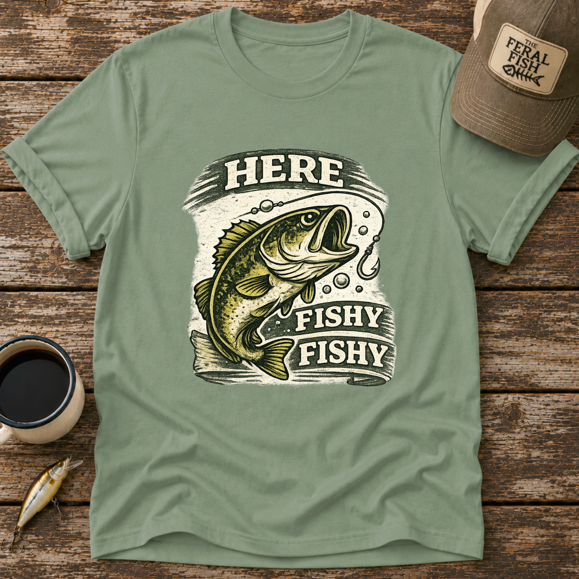 Here Fishy Fishy T-Shirt