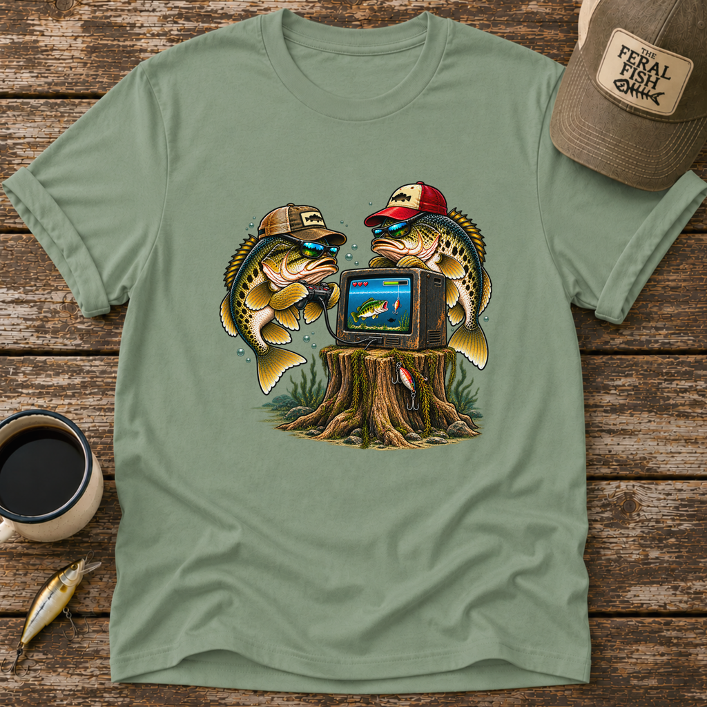 Fish & Video Games T-Shirt