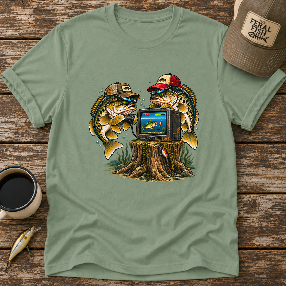 Fish & Video Games T-Shirt