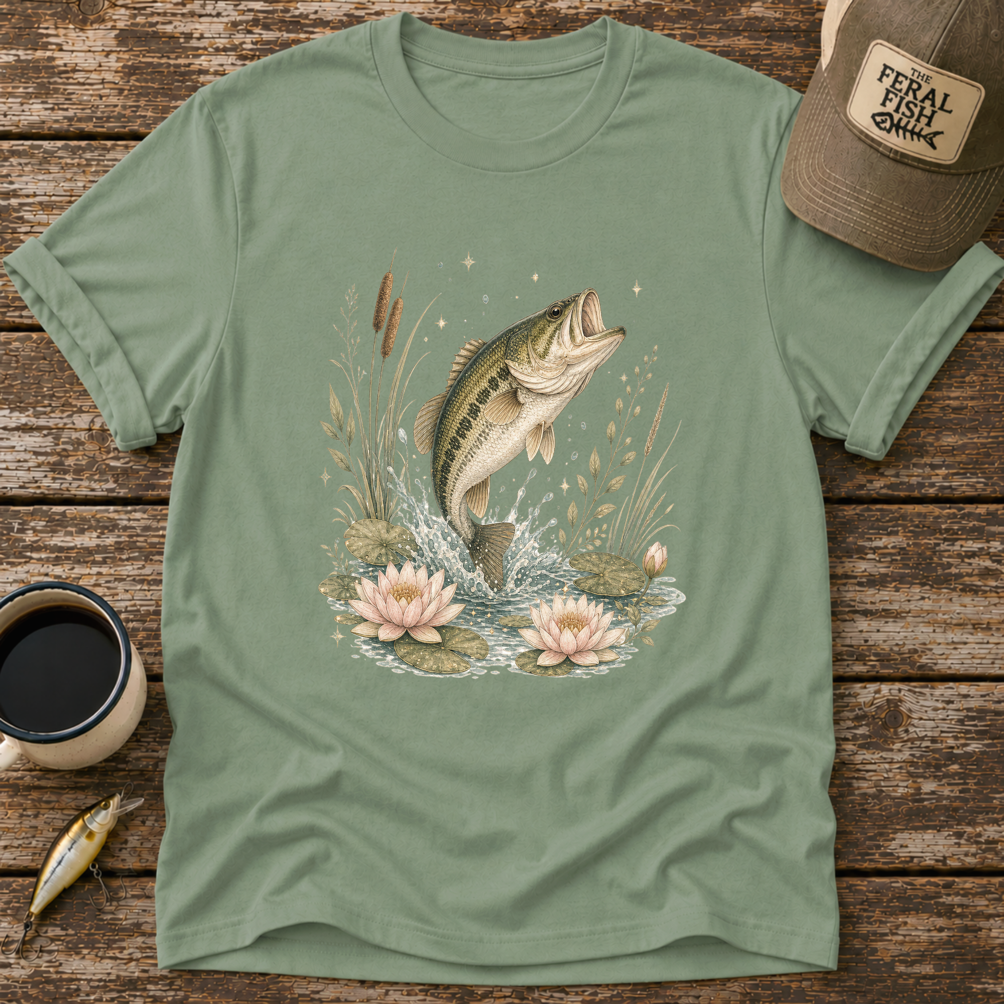 Bass and Lilies T-Shirt