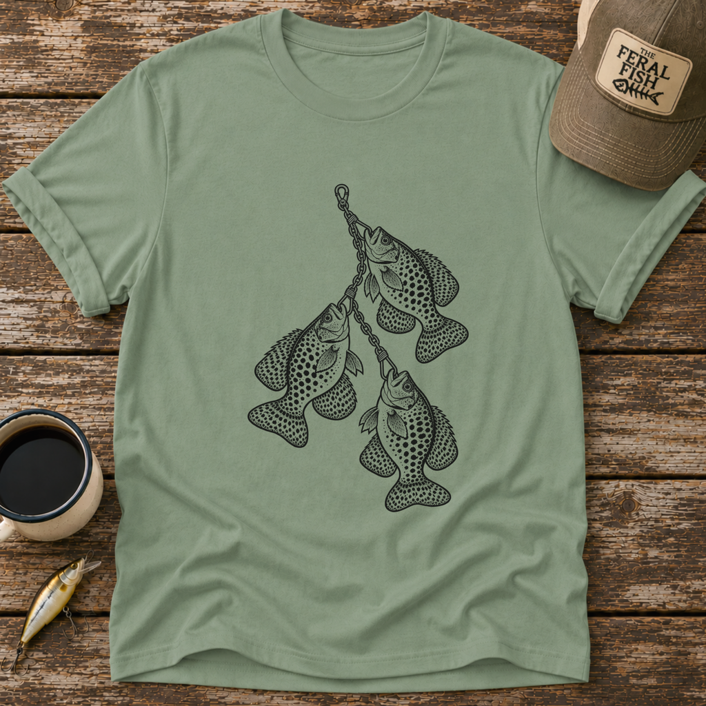 Crappie Stringer T-Shirt