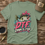 DTF Girl Bass T-Shirt