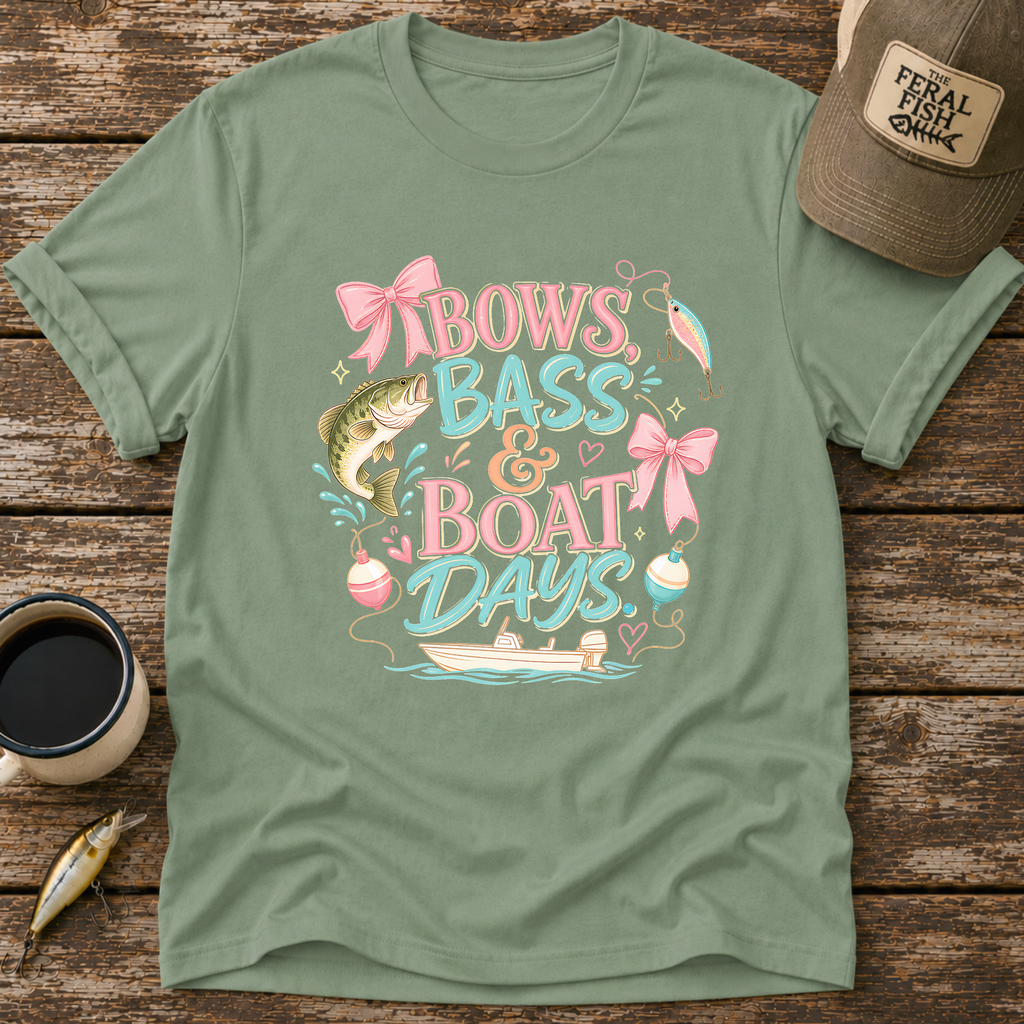 Bows Bass & Boat Days T-Shirt