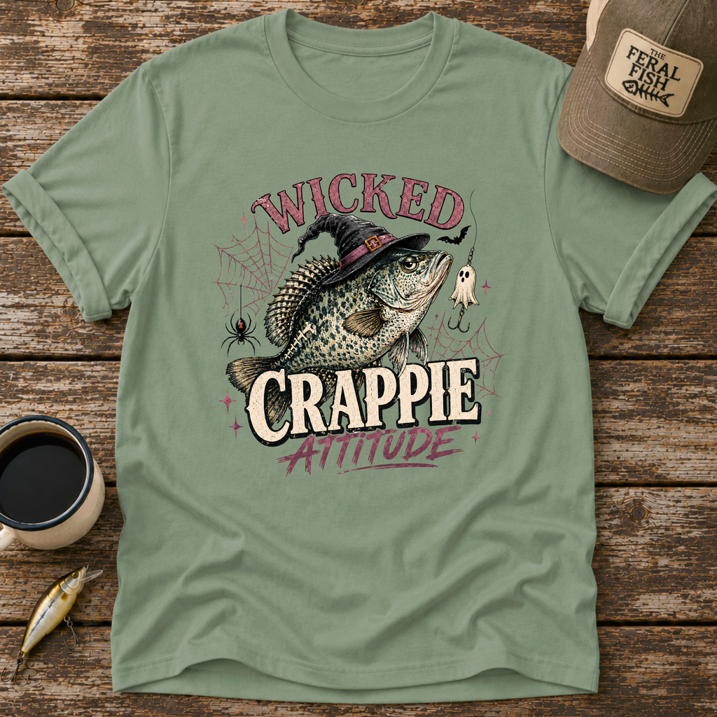 Wicked Crappie Attitude T-Shirt