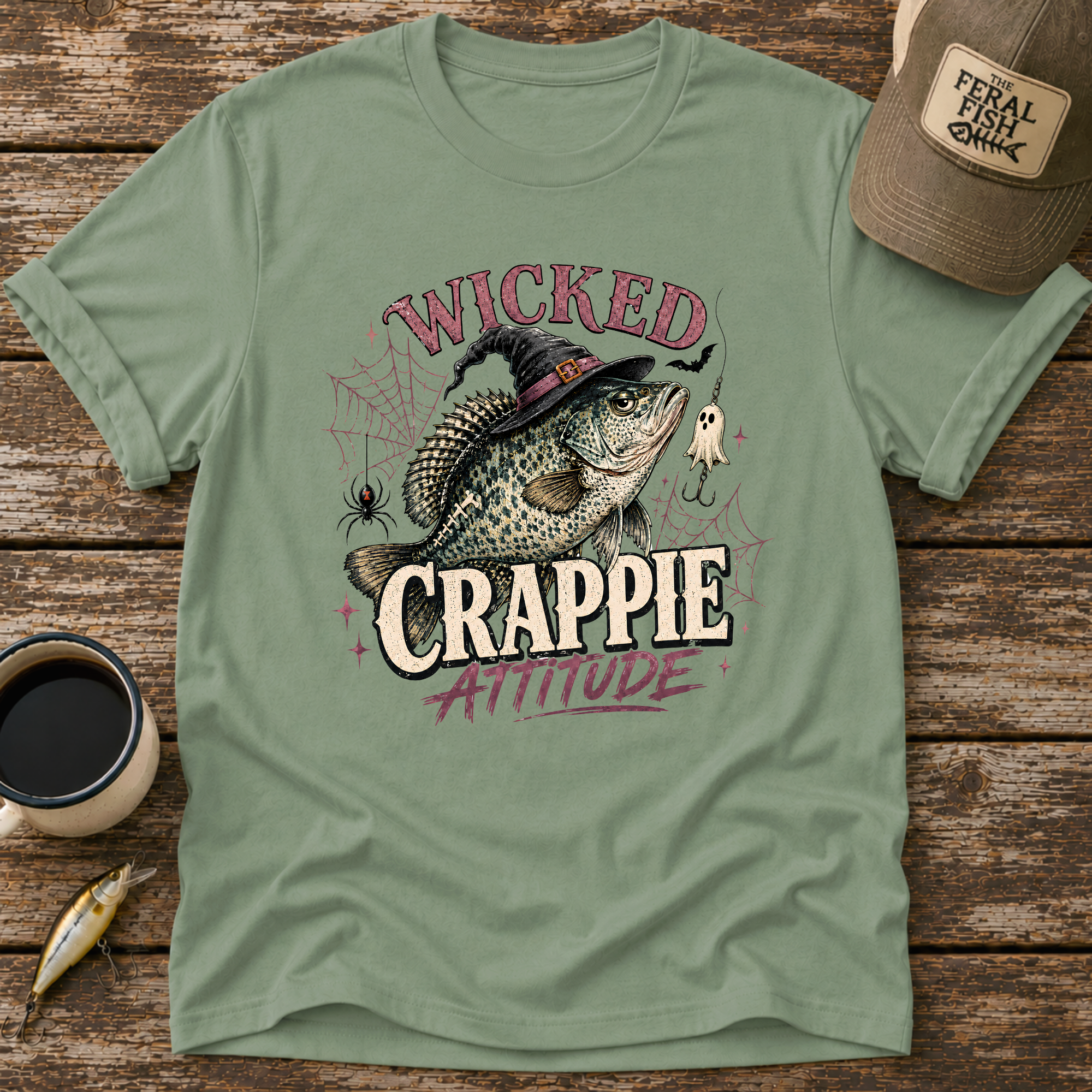Wicked Crappie Attitude T-Shirt