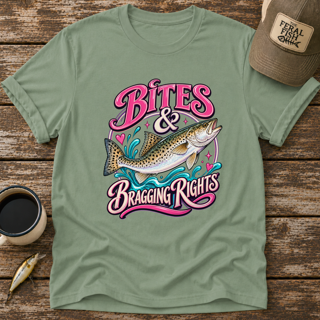 Bites & Bragging Rights Trout T-Shirt