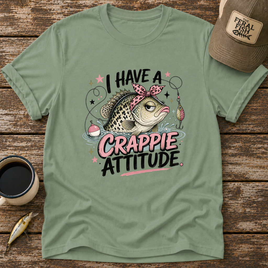 I Have A Crappie Attitude T-Shirt
