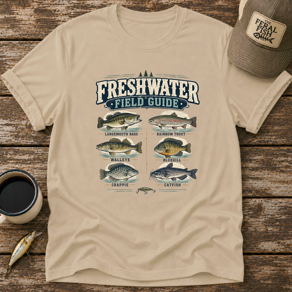 Freshwater Fish Field Guide T-Shirt