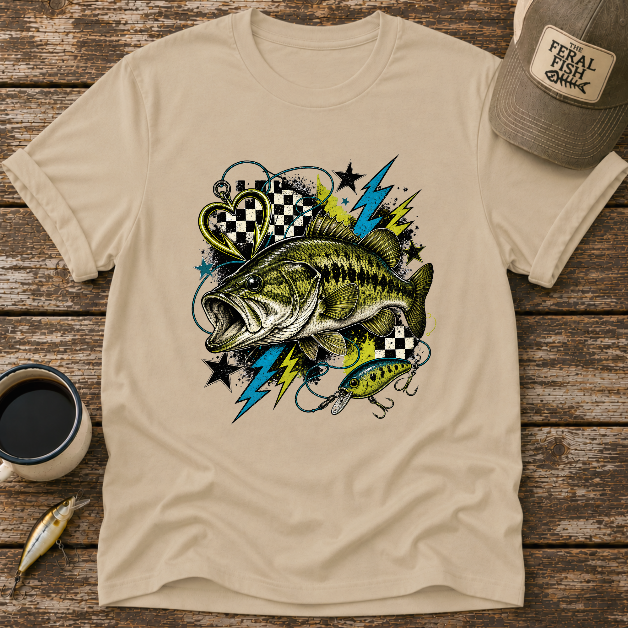 Heart Hook & Bass T-Shirt