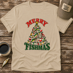 Merry Fishmas Lure Tree T-Shirt