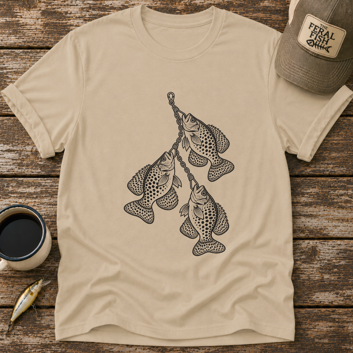 Crappie Stringer T-Shirt