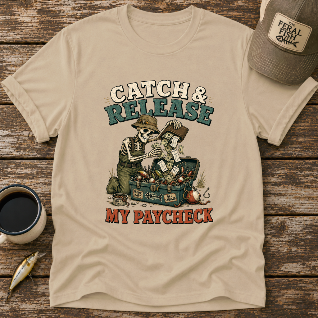 Catch & Release My Paycheck T-Shirt