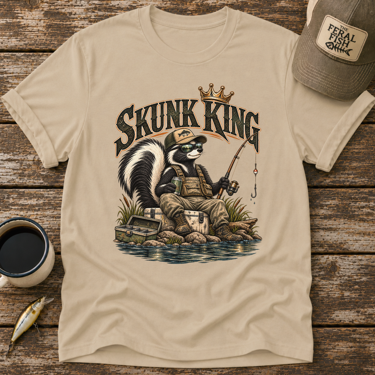 Skunk King Fishing T-Shirt