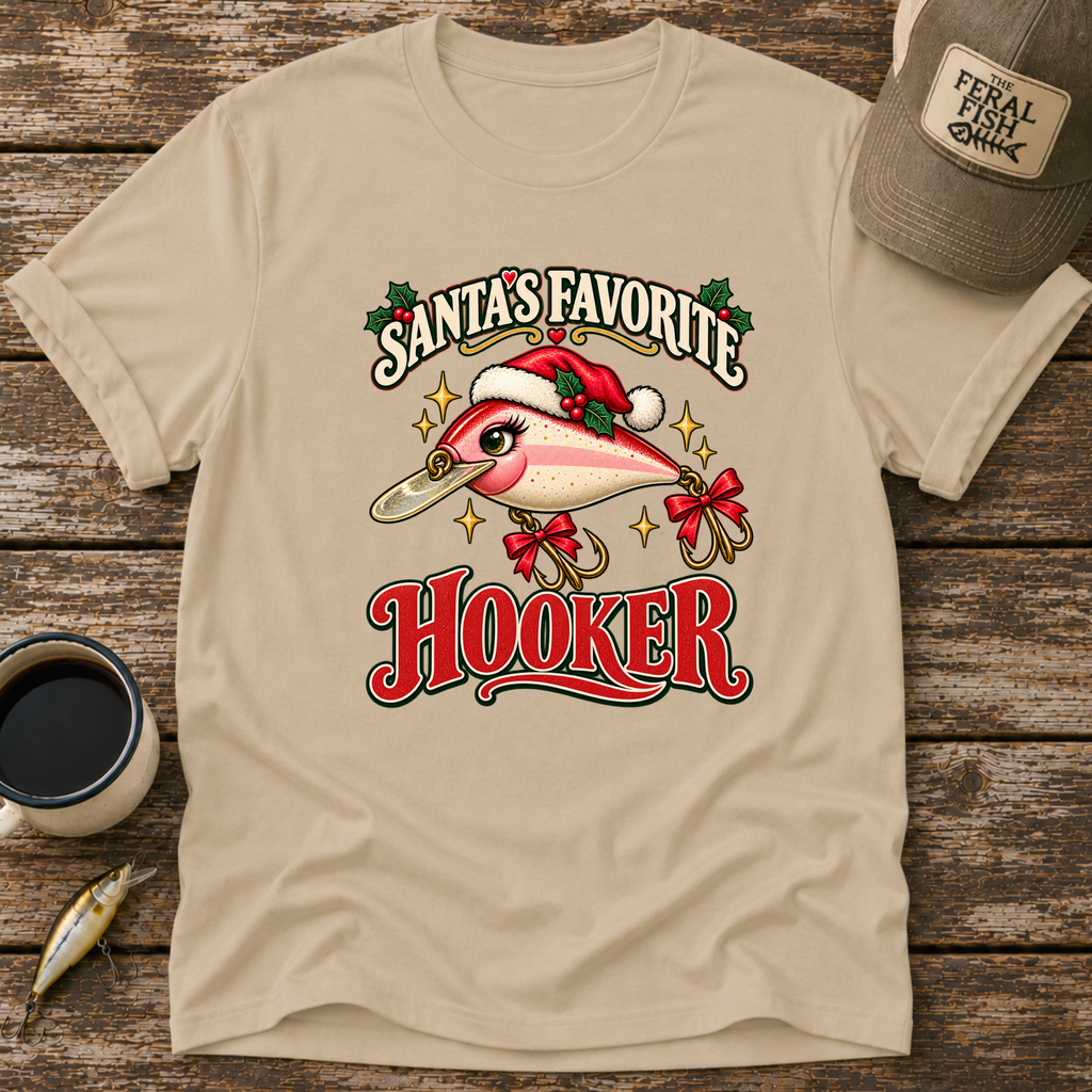Santa's Favorite Hooker T-Shirt