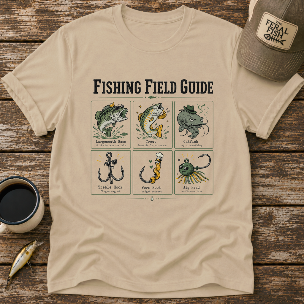 Fishing Field Guide T-Shirt